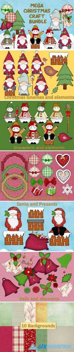 Christmas Clipart and Craft Bundle 1695959