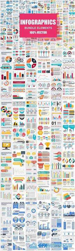 Infographic Elements Template Info Graphics 