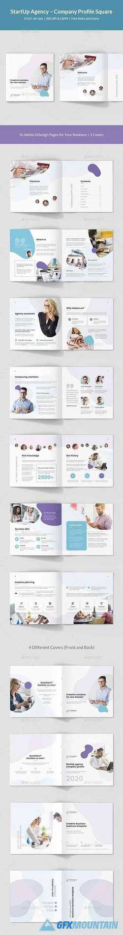 StartUp Agency – Company Profile Square 24487155