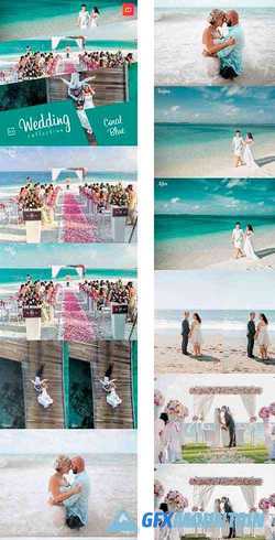 Wedding Collection - Coral Blue Lightroom Preset 24421323