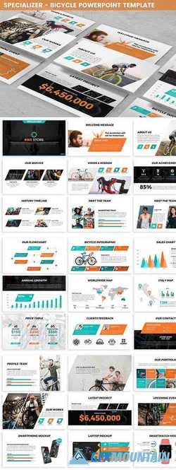 Specializer - Bicycle Powerpoint Template