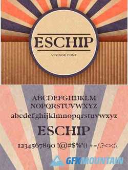 Eschip Font