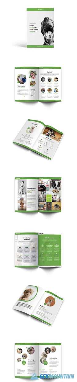 Pet Shop A4 Brochure Template