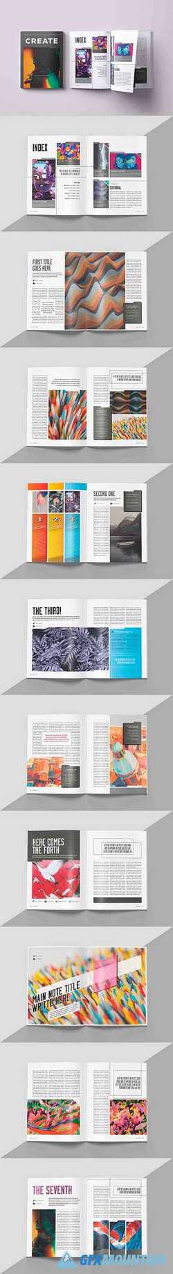 Create Magazine Template 4111689