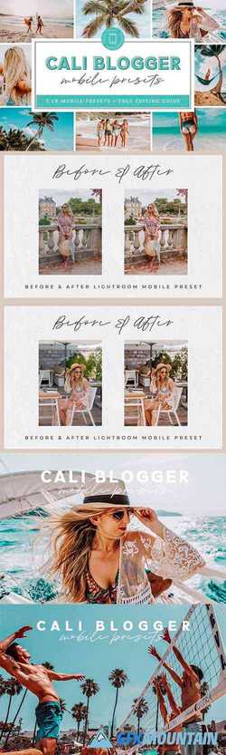 Cali Blogger Lightroom MOBILE Preset 4043898