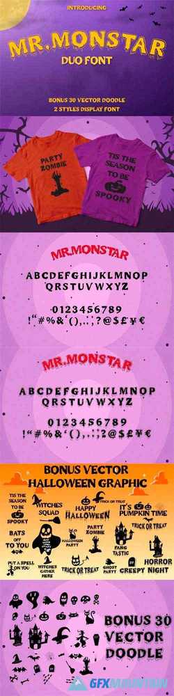 Mr. Monstar Font