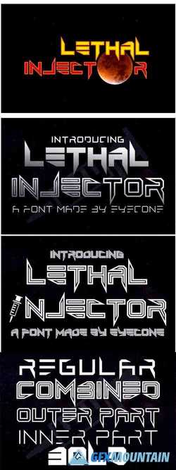 Lethal Injector Font