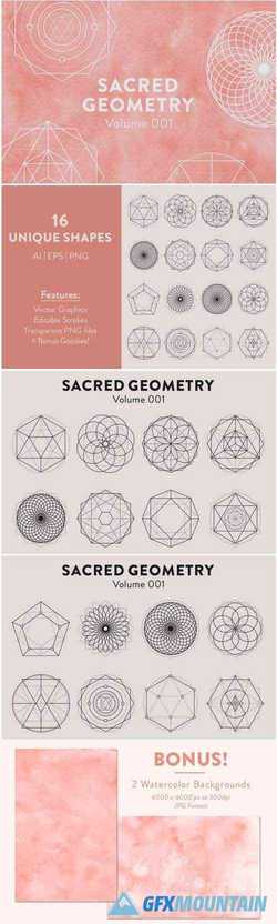Sacred Geometry Vectors Volume 001 4134545