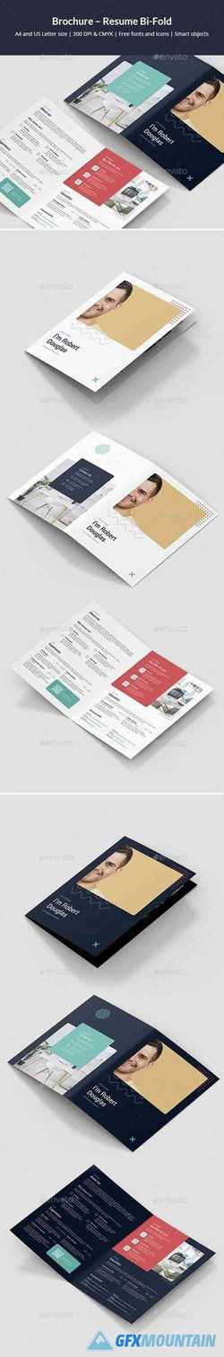 Brochure – Resume Bi-Fold 24786855