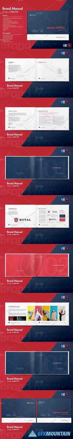Brand Manual 48 Pages - REAL TEXT 4229788