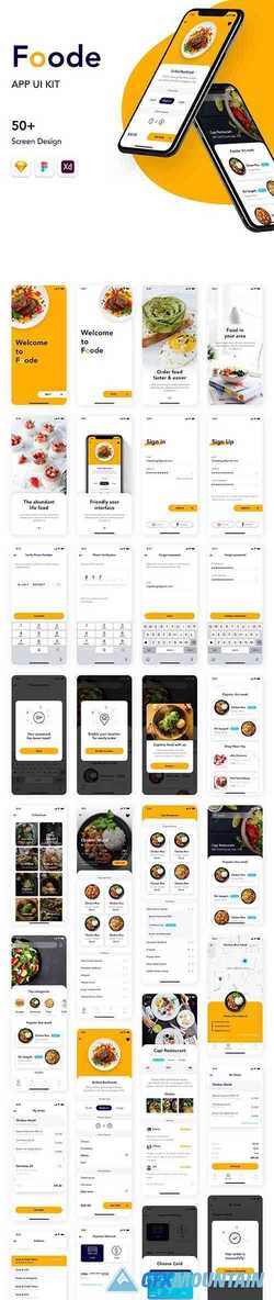 Foode - Best Food Order Mobile App - UI8