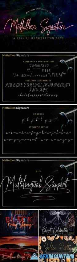 Mettallion Font 