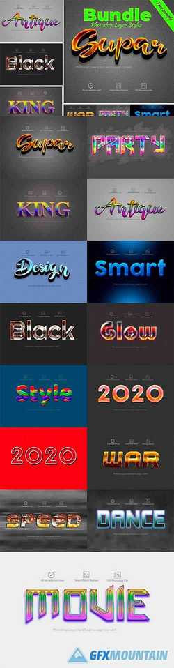 Bundle Photoshop Layer Style 4219240