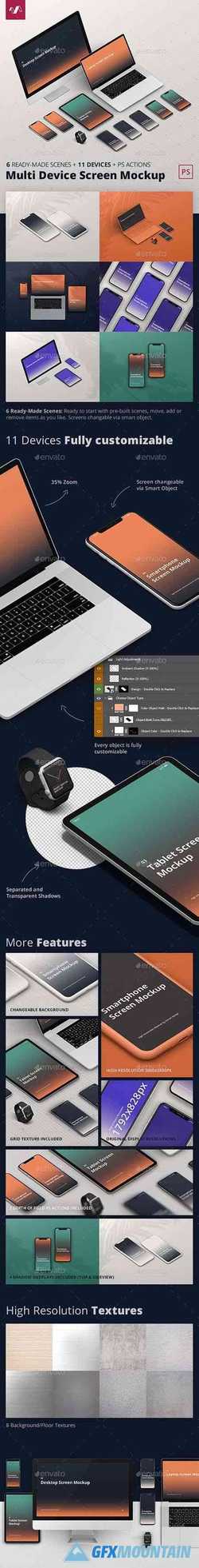 Multi Device Screen Mockup Creator 25259198
