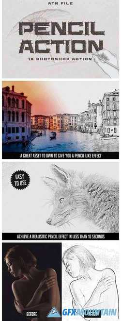 Easy Pencil Effect for Photoshop 2333200