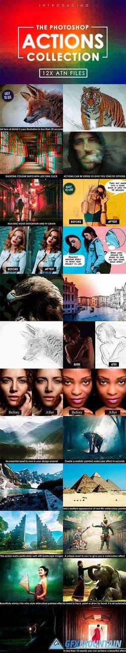Photoshop Actions Collection - 4416166