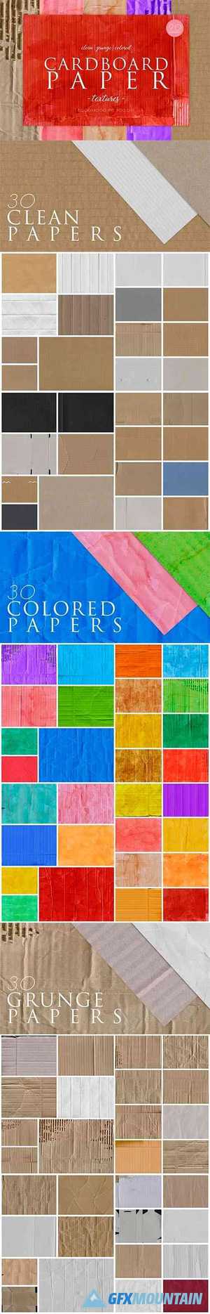 90 Cardboard Paper Textures - 4254337