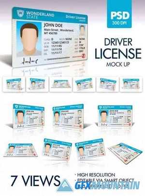 Driver License Mockup 2659369