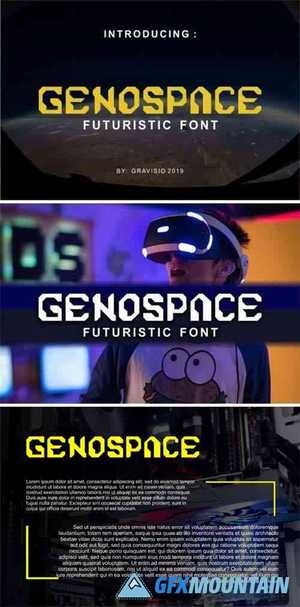  Genospace Font 