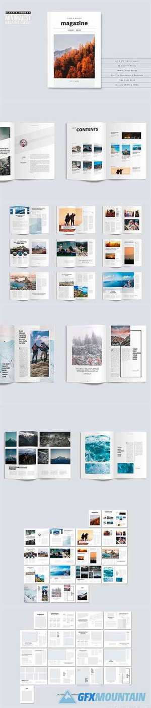 Clean & Modern Minimalist Magazine 4227846