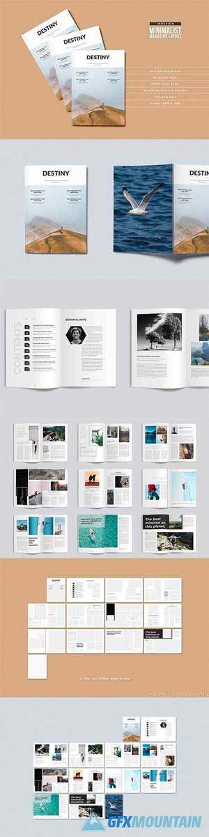 InDesign Magazine Template 4228237