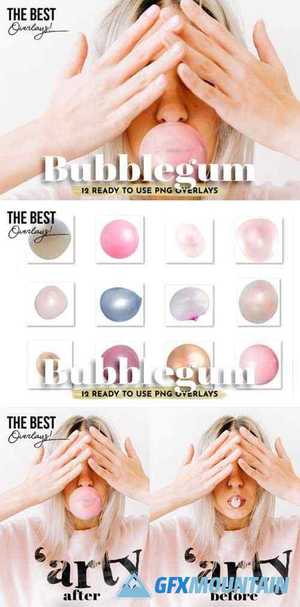 12 Bubblegum Overlays 3676855 