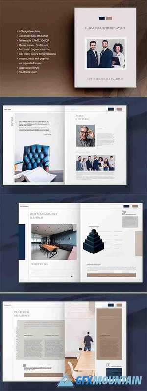 Business Brochure Layout 4723163