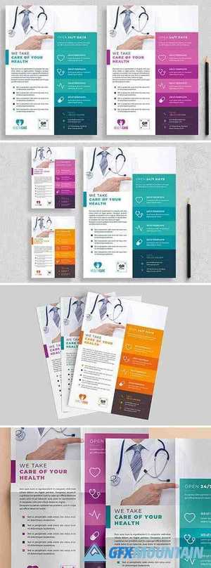 Healthcare Flyer Layout 3801700 