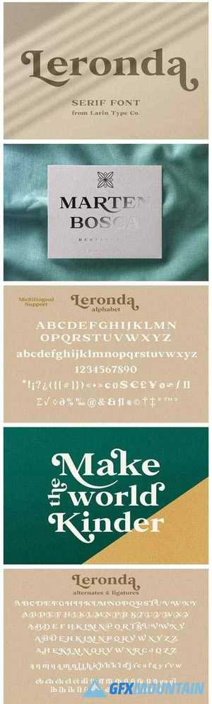 Leronda Font