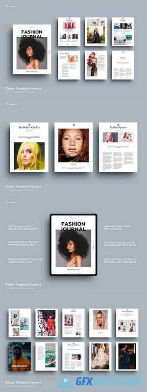 EBOOK Template ⋮ Fashion ⋮ 22 Pages 4630374