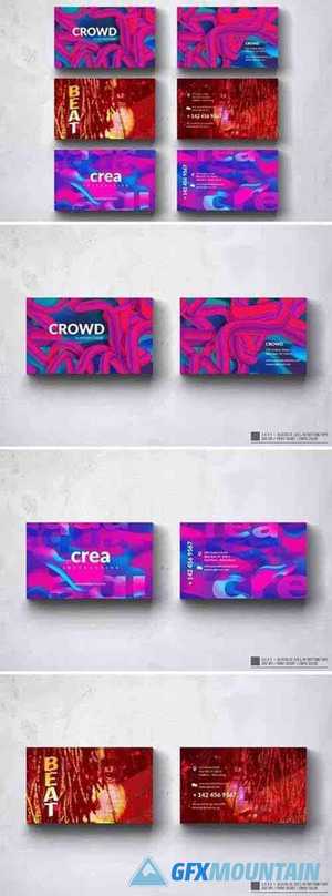 Creative Multipurpose Business Card Design Set