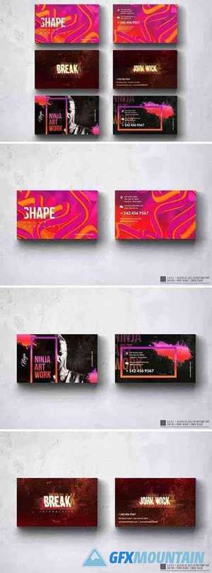 Creative Multipurpose Business Card Design Set 2