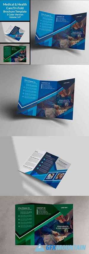 Corporate Medical Tri-Fold Brochure 4678569