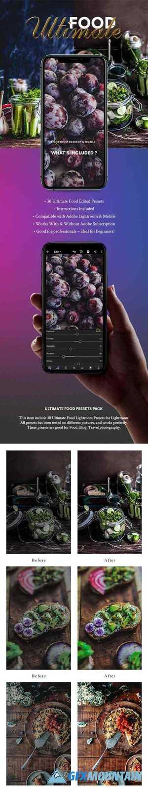 30 Ultimate Food Lightroom Desktop And Mobile Presets 26463132