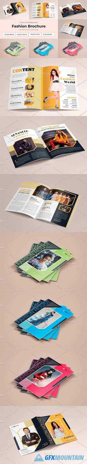 Fashion Magazine Brochure Template 4576984