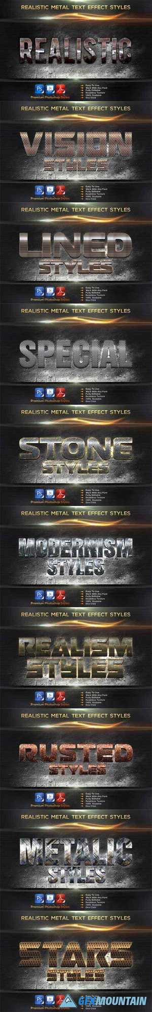 Realistic Metal Styles Bundle