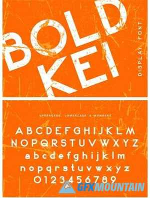 Bold Kei Font