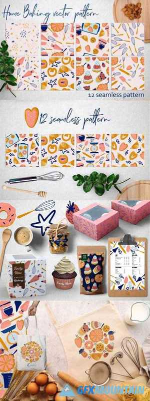 Home Baking Vector Pattern 4213119