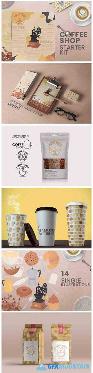 Coffee Shop Kit - Menus Logos MORE! 4185880