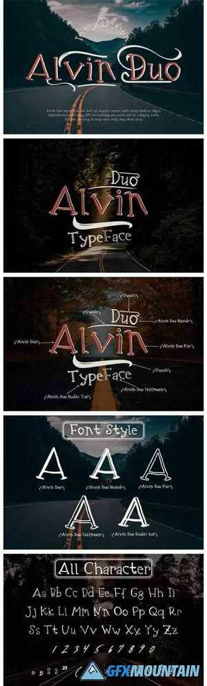 Alvin Duo Font