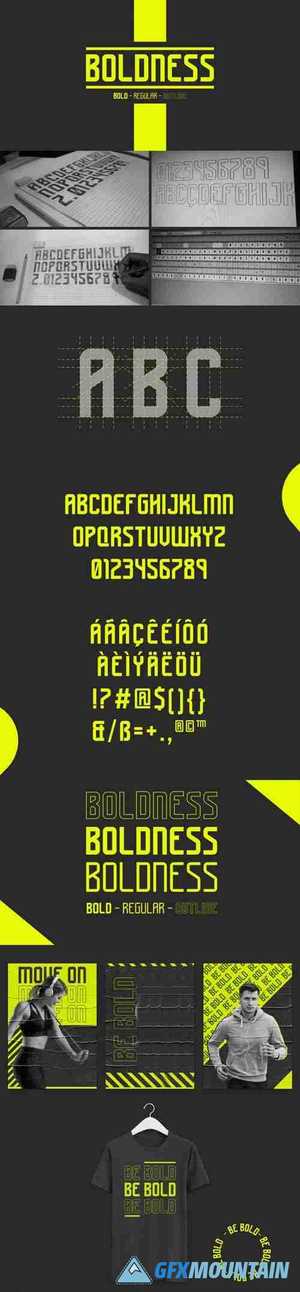 Boldness Modern Typography Font