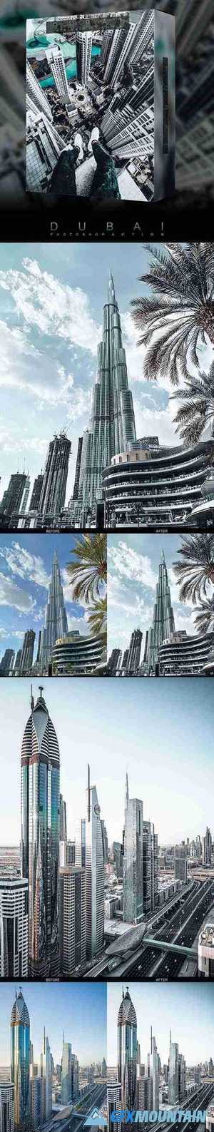 Famous City's / DUBAI - Photoshop Action 26697077