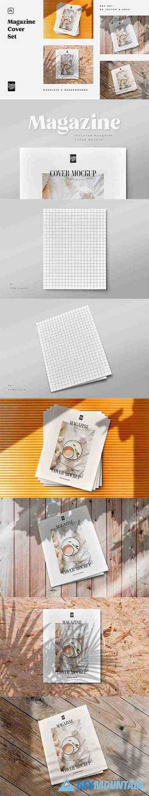 Magazine Cover Mockup Set 5337774