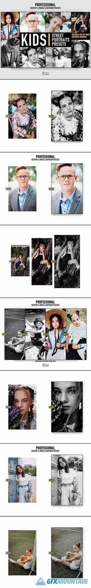 Lightroom Presets Kids Portrait Photography Actions 28278069