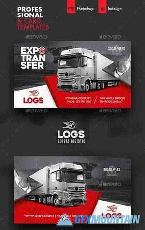 Logistics Business Card Templates 28139253