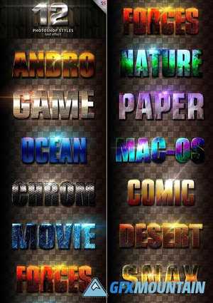 12 Light Photoshop text Effect vol 21 28197087