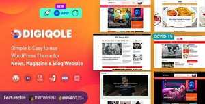 Digiqole v1.4.2 - News Magazine WordPress Theme [themeforest, 24304706]