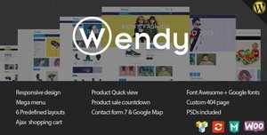 Wendy v1.6.6 - Multi Store WooCommerce Theme [themeforest, 11443116]