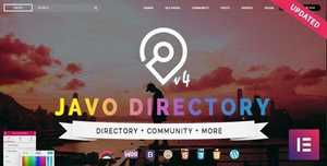 Javo Directory v4.1.9 - WordPress Theme [themeforest, 8390513]