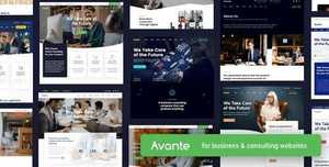 Avante v1.8.2 - Business Consulting WordPress [themeforest, 25223481]